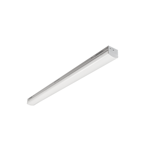 A diagonal view of the 2ft AALED Linear Strip Light, offering sleek, modern illumination for both residential and commercial environments. Perfect for accent lighting, task lighting, and architectural applications, this energy-efficient LED strip provides consistent brightness and long-lasting performance. AALED Linear Strip Lights are versatile and easy to install, making them ideal for offices, kitchens, retail spaces, and more.