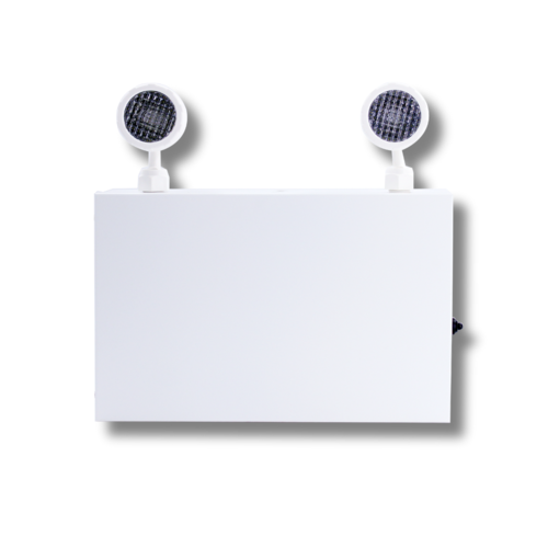 Emergency Lights with Remote Capabilities, Battery Pack, CSA Listed, AC 120-347V Input, Commercial Battery Unit Emergency Lights with 2 by 2 watts Head