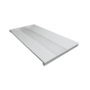 AALED LED Basket Troffer, 2x4ft, 34/42/50W, 3500/4000/5000K, drop ceiling office and hospital lighting